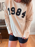 Varsity Drop Shoulder Sweatshirt - Women's Fit