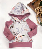Soft Floral Grow With Me Hoodie