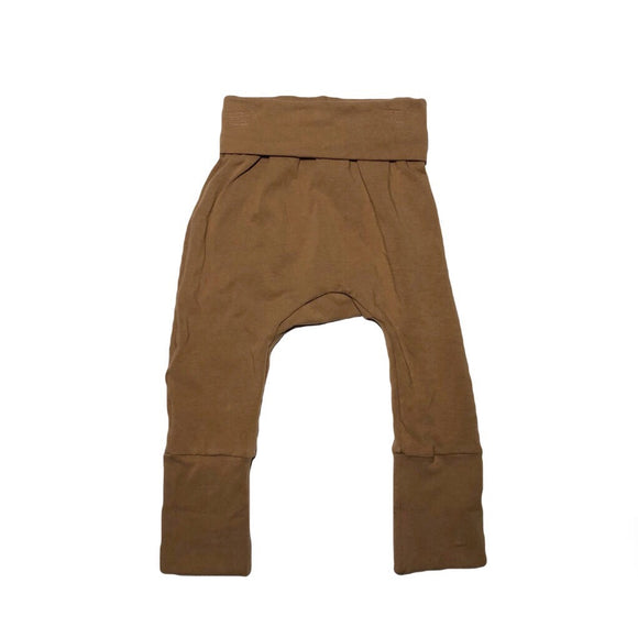 Solid Camel Grow with me Pants